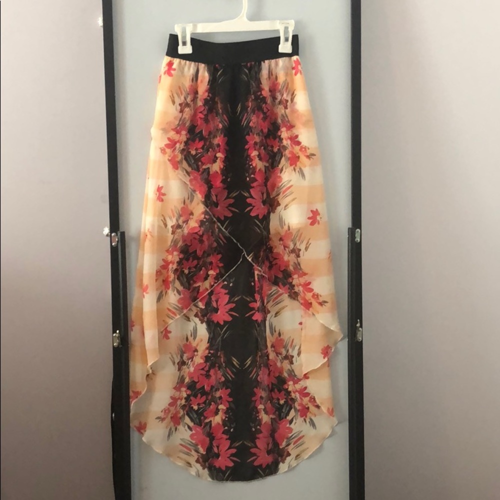 A high low skirt